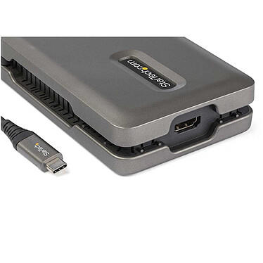 Buy StarTech.com Multiport USB-C to HDMI 4K 60 Hz Adapter, 2-port USB Hub, SD/microSD and 100W Power Delivery