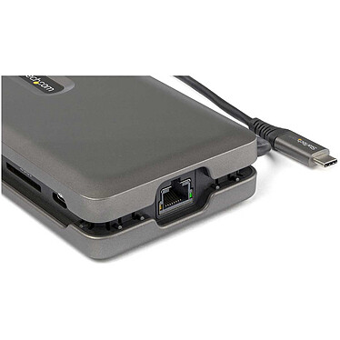 StarTech.com Adattatore multiporta da USB-C a HDMI 4K 60 Hz, Hub USB a 2 porte, SD/microSD e 100W Power Delivery economico