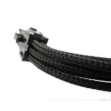Gelid 6-pin braided PCIe cable 30 cm (Black)