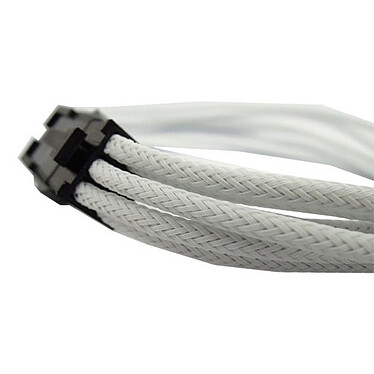 Gelid 6-pin braided PCIe cable 30 cm (White)