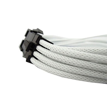 Gelid 8-pin braided PCIe cable 30 cm (White)