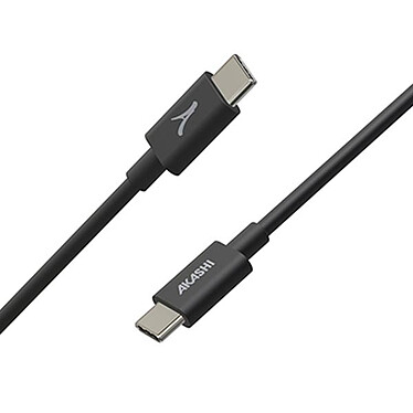 Akashi Câble Eco USB-C vers USB-C Noir (1 m)