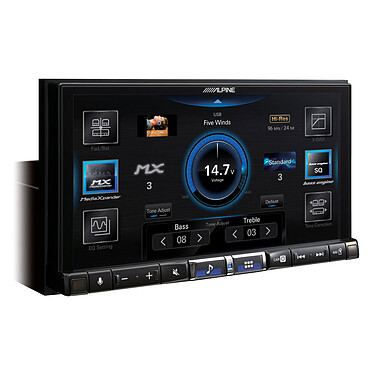 Alpine iLX-705D Système multimédia Apple CarPlay, Android Auto avec Bluetooth, USB et écran tactile 7 pouces