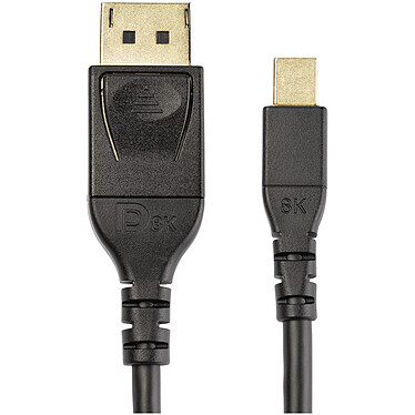 Review StarTech.com Mini DisplayPort male / DisplayPort 1.4 male 8K 60Hz or 4K 120Hz cable (1m)