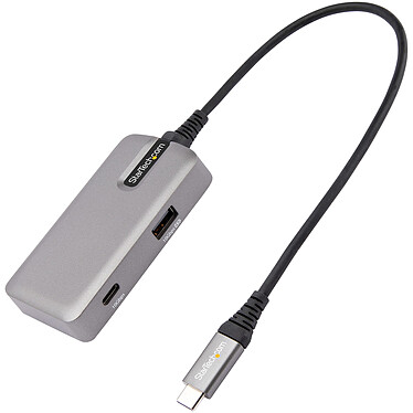 Opiniones sobre Hub USB-C a 4K 60Hz HDMI 2.0 de StarTech.com + 3 puertos USB (1 x USB tipo A + 2 x USB tipo C) con Power Delivery de 100W