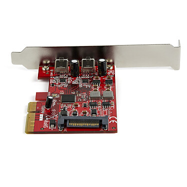 Avis StarTech.com Carte Contrôleur PCI Express vers 2 Ports USB 3.1 Type-C avec UASP