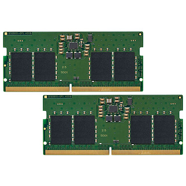Kingston ValueRAM SO-DIMM 16 (2 x 8 GB) DDR5 4800 MHz CL40 SR X16