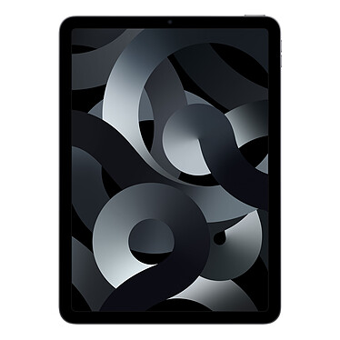 Apple iPad Air (2022) Wi-Fi 256 Go Gris Sidéral Tablette Internet - Puce Apple M1 8-Core/GPU8-Core - RAM 8 Go - eMMC 256 Go - Écran Liquid Retina 10.9" LED tactile - Wi-Fi 6 AX/Bluetooth 5.0 - Webcam - Touch ID - USB-C - iPadOS 15