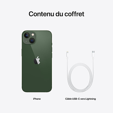Apple iPhone 13 128 Go Vert pas cher