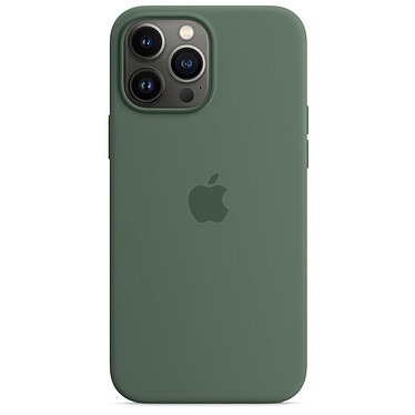 Custodia in silicone Apple con MagSafe Eucalyptus Apple iPhone 13 Pro Max