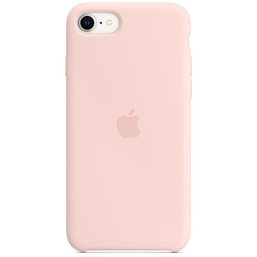 Apple Coque en silicone Rose Craie Apple iPhone SE (2022)