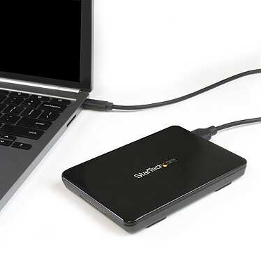 Review StarTech.com Tool-free USB 3.1 (10 Gb/s) enclosure for 2.5" SATA HDD / SSD