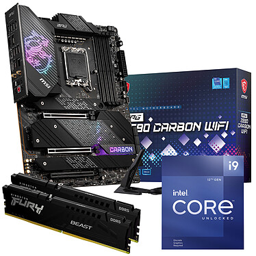 Core i9KF PC Upgrade Bundle MSI MPG Z690 GAMING CARBON WIFI DDR5