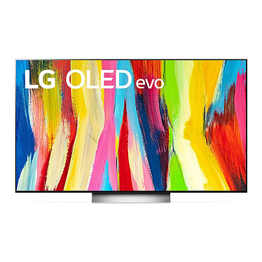 LG OLED55C2 Téléviseur OLED EVO 4K UHD 55" (140 cm) - 120 Hz - Dolby Vision IQ - Wi-Fi/Bluetooth/AirPlay 2 - G-Sync/FreeSync Premium - 4x HDMI 2.1 - Google Assistant/Alexa - Son 2.2 40W Dolby Atmos