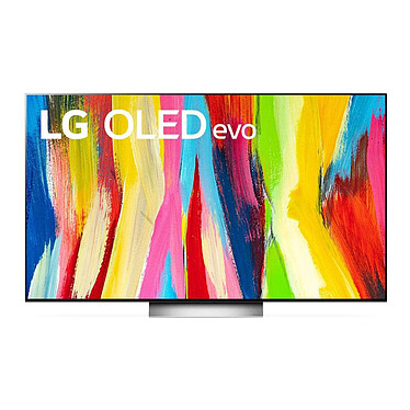 LG OLED65C2 Téléviseur OLED EVO 4K UHD 65" (165 cm) - 120 Hz - Dolby Vision IQ - Wi-Fi/Bluetooth/AirPlay 2 - G-Sync/FreeSync Premium - 4x HDMI 2.1 - Google Assistant/Alexa - Son 2.2 40W Dolby Atmos