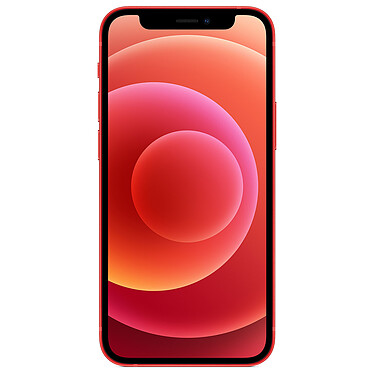 Apple iPhone 12 mini 64 Go (PRODUCT)RED Smartphone 5G-LTE IP68 Dual SIM - Apple A14 Bionic Hexa-Core - RAM 4 Go - Ecran Super Retina XDR OLED 5.4" 1080 x 2340 - 64 Go - NFC/Bluetooth 5.0 - iOS 14
