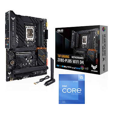 Kit Upgrade PC Intel Core i5-12600KF ASUS TUF GAMING Z690-PLUS WIFI D4