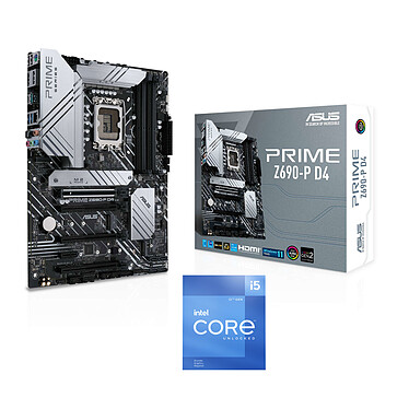 Kit Upgrade PC Intel Core i5-12600KF ASUS PRIME Z690-P D4