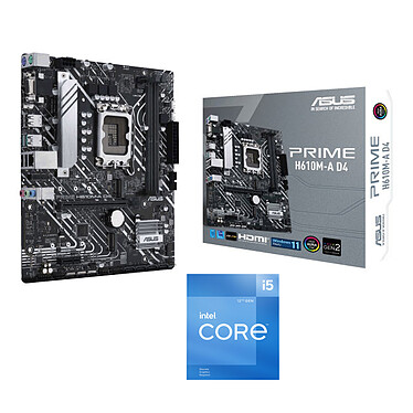 ASUS PRIME H610M-A D4 Core i5F PC Upgrade Bundle
