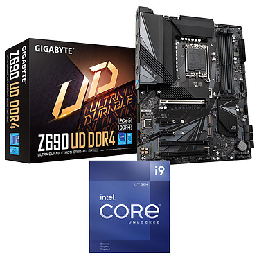 Kit de actualización para PC Intel Core i9-12900KF Gigabyte Z690 UD DDR4