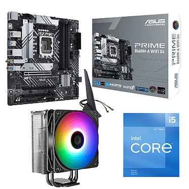 Kit di aggiornamento per PC ASUS PRIME B660M-A WIFI D4 Intel Core i5-12400F