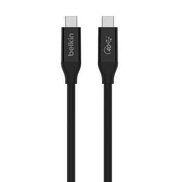 Belkin Câble USB4 USB-C vers USB-C (noir) - 80 cm