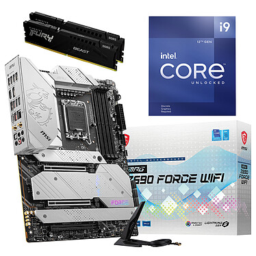 Core i9-12900KF PC Upgrade Bundle MSI MPG Z690 FORCE WIFI DDR5