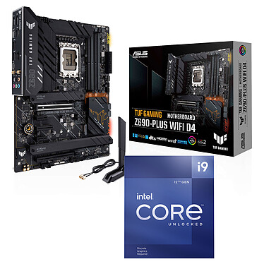 ASUS TUF GAMING Z690-PLUS WIFI D4 Intel Core i9-12900KF PC Upgrade Bundle