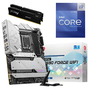 Core i9-12900K PC Upgrade Bundle MSI MPG Z690 FORCE WIFI DDR5