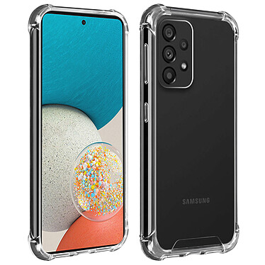 Akashi Coque TPU Angles Renforcés Galaxy A53 5G Coque de protection transparente avec angles renforcés pour Samsung Galaxy A53 5G