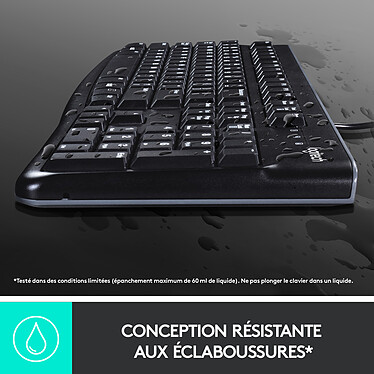 Logitech Keyboard K120 (x10) pas cher