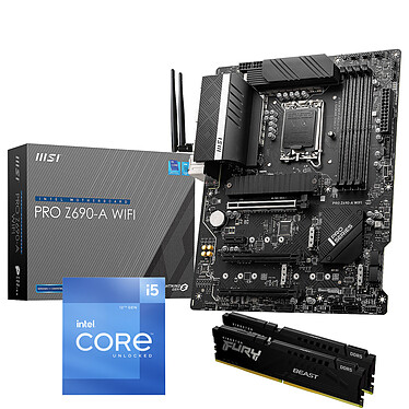 Intel Core i5-12600K 32 GB MSI PRO Z690-A WI-FI DDR5 PC Upgrade Bundle