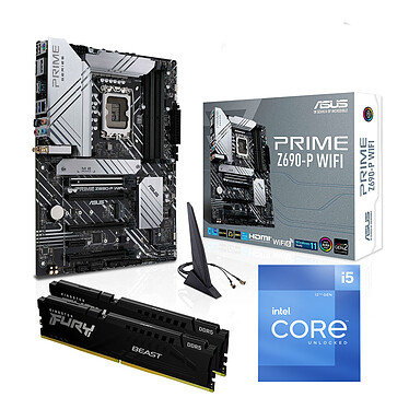Kit de actualización de PC Intel Core i5-12600K 32 GB ASUS PRIME Z690-P WIFI
