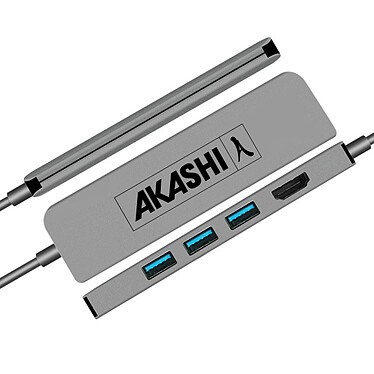 Avis Akashi Hub USB Type-C 5-en-1