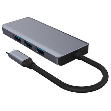 Avis Akashi Hub USB Type-C 7-en-1