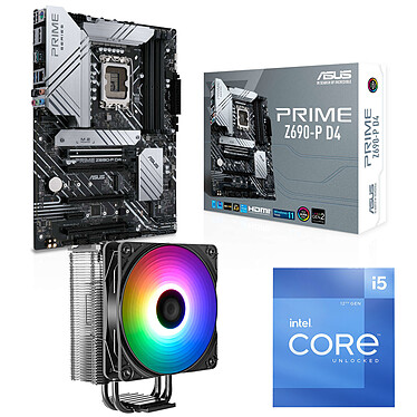 ASUS PRIME Z690-P D4 Intel Core i5-12600K PC Upgrade Bundle