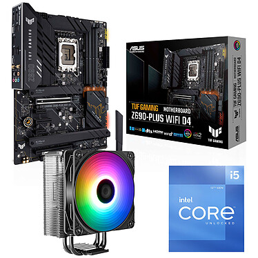 Kit Upgrade PC Intel Core i5-12600K ASUS TUF GAMING Z690-PLUS WIFI D4