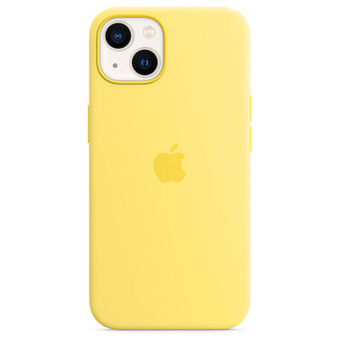 Custodia in silicone Apple con MagSafe Lemon Zest Apple iPhone 13
