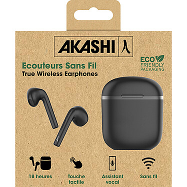 cheap Akashi Stro Bluetooth 5.0 Headphones Black
