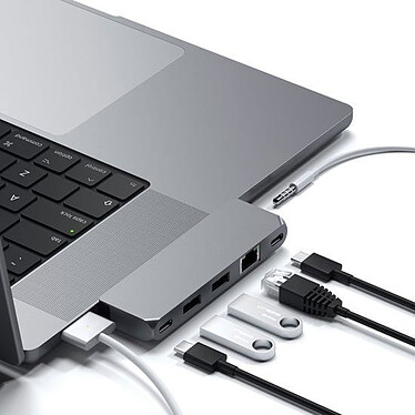 Review Satechi Pro Hub Mini USB-C - Grey