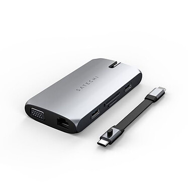 Satechi USB-C On-the-Go Multiport Hub - Grigio
