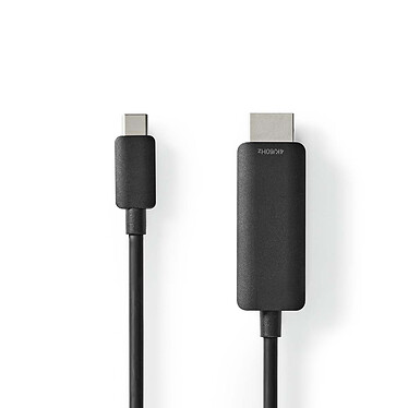 Nedis Adattatore da USB-C a HDMI 1m Nero.