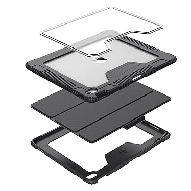 cheap Akashi iPad 2021 10.2" Folio Stand Case Black