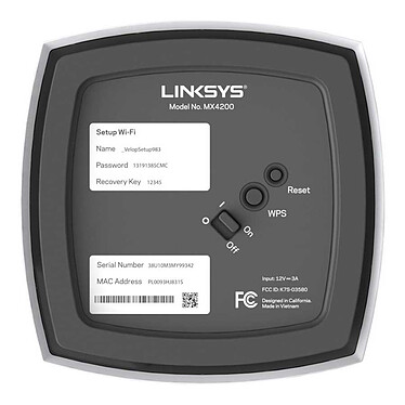 Linksys Velop MX8400-EU Système Wi-Fi 6 AX Multi-room pas cher