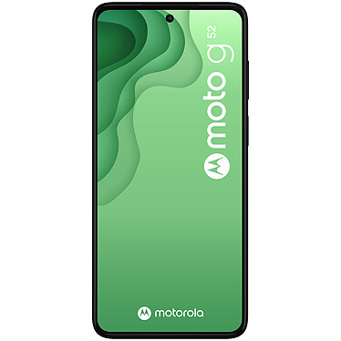 Motorola Moto G52 Gris Anthracite Smartphone 4G-LTE Dual SIM IP52 - Snapdragon 680 Octo-Core 2.4 GHz - RAM 4 Go - Ecran tactile 90 Hz 6.5" 1080 x 2400 - 128 Go - NFC/Bluetooth 5.0 - 5000 mAh - Android 12