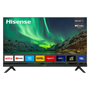 Hisense 32A4BG Téléviseur LED HD 32" (81 cm) 16/9 - Wi-Fi - HDMI/USB - Son 2.0 12W