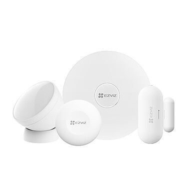 EZVIZ Home Sensor Kit Kit de 4 détecteurs domestiques
