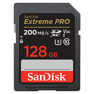 SanDisk Extreme Pro SDHC UHS-I 128 Go (SDSDXXD-128G-GN4IN)