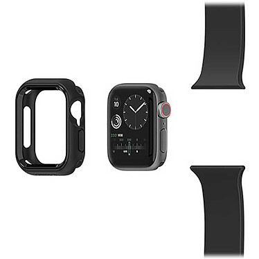 OtterBox Exo Edge pour Apple Watch SE / Series 4 / Series 5 / Series 6 (40 mm) - Noir pas cher