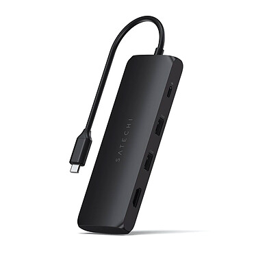 Opiniones sobre Adaptador híbrido multipuerto USB-C SATECHI - Negro